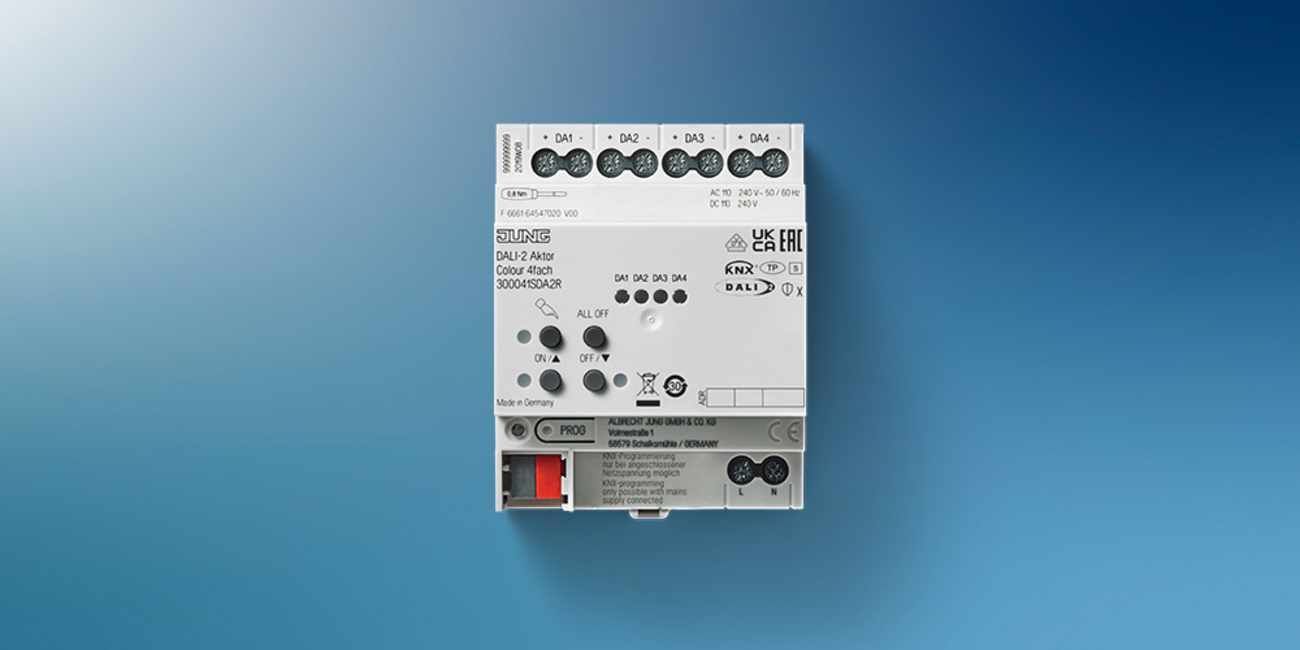 KNX DALI 2 Gateway Colour bei Elektro Ströbel GmbH in Wendelstein